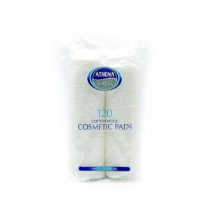 Athena Beaute Cotton Wool Cosmetic Pads 120 pcs (2 Pack)