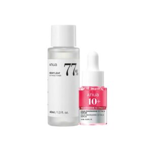 ANUA NIACINAMIDE 10% + TXA 4% SERUM 10ml + ANUA Heartleaf 77% Soothing Toner 40ml