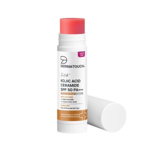 Dermatouch Kojic Acid Ceramide Tinted Lip Balm SPF 50 PA+++ - Tinted Pink 5g