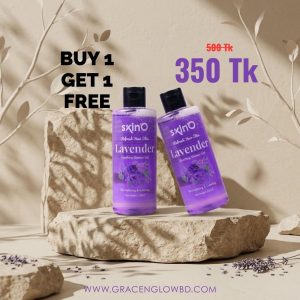 Skin'O Lavender Soothing Shower Gel 220ml (Buy 1 Get 1 Free)