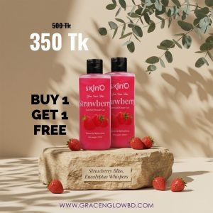 Skin'O Glow Your Skin Strawberry Scented Shower Gel (Buy 1 Get 1 Free)