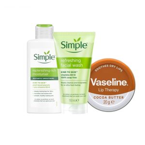 Simple Daily Glow & Lip Care Kit